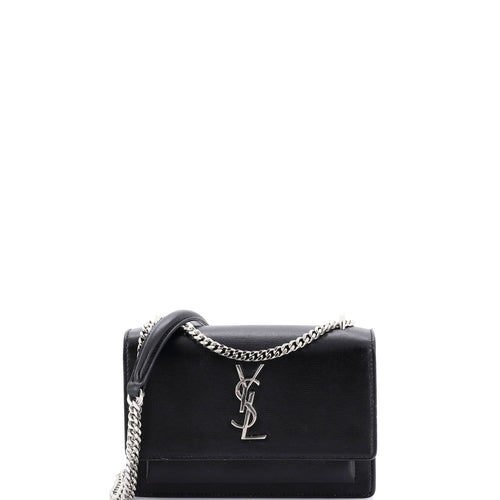 Sunset Chain Wallet Leather
