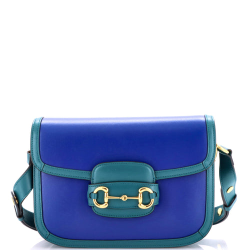 GUCCI Horsebit 1955 Shoulder Bag Leather Small