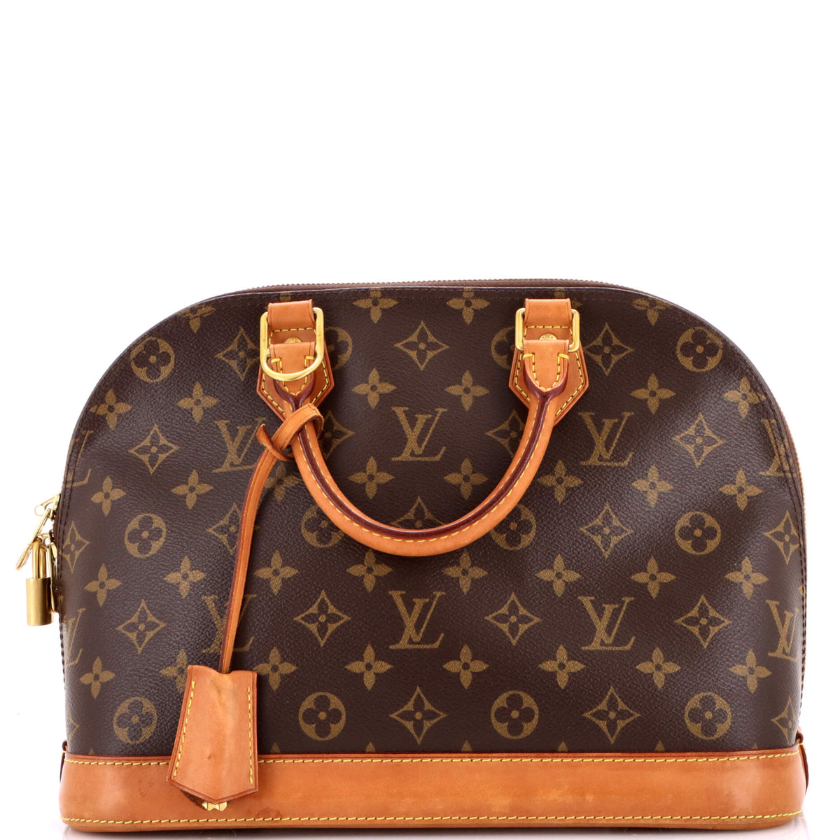 Louis Vuitton Alma Handbag Monogram Canvas PM