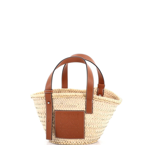 LOEWE Basket Tote Raffia Small