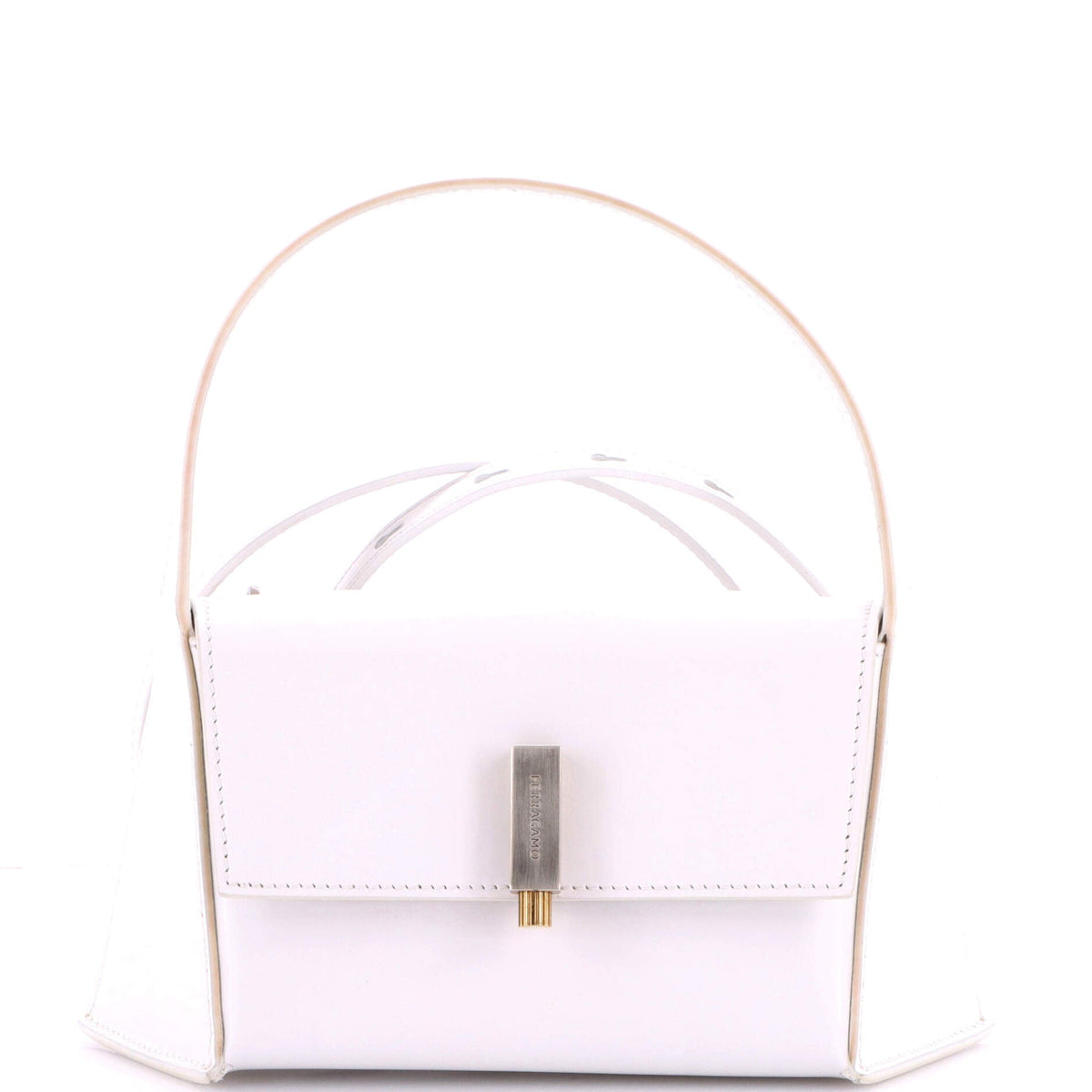 Salvatore Ferragamo Prisma Hobo Bag Patent Mini