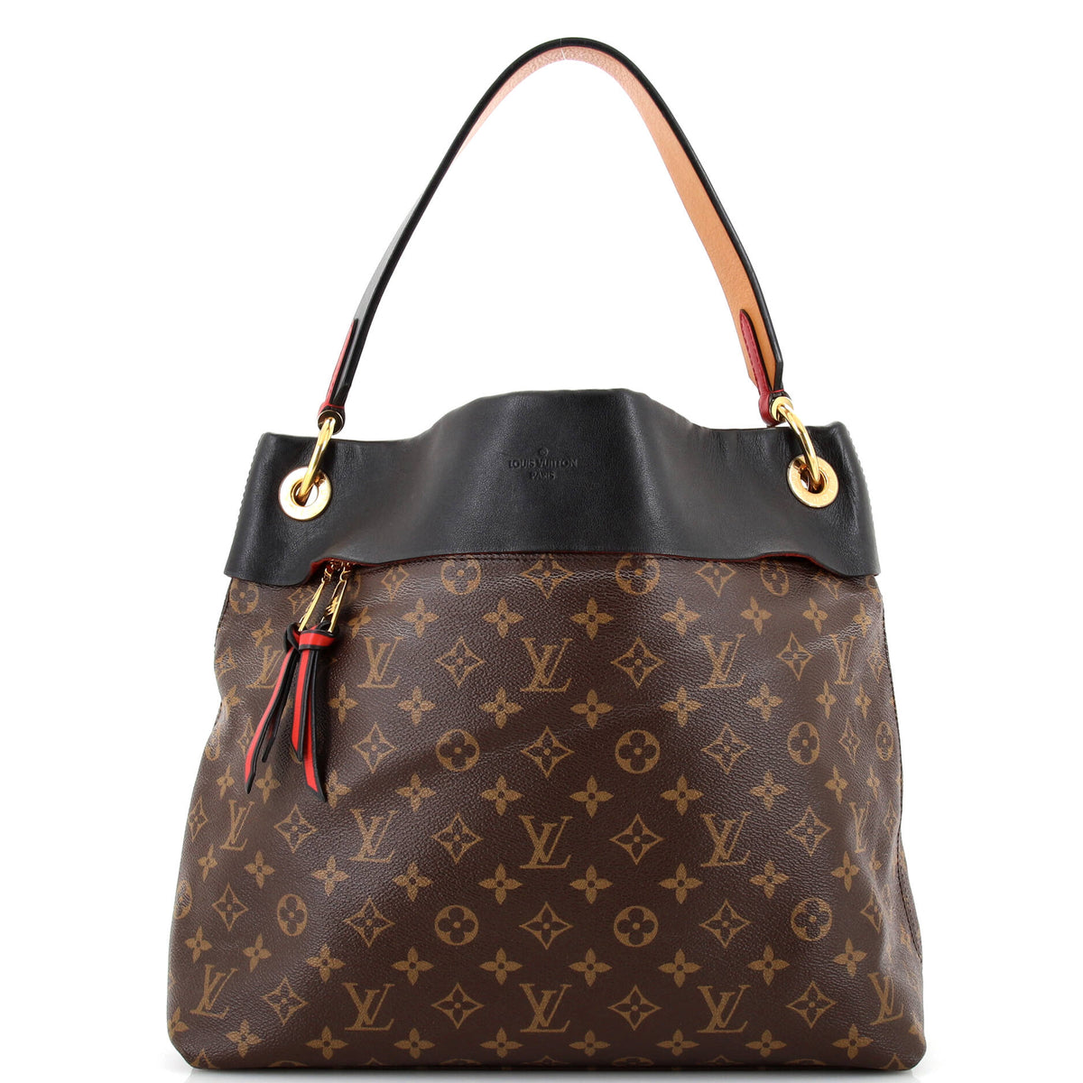 Louis Vuitton Tuileries Hobo Monogram Canvas with Leather