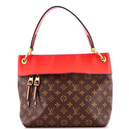 Tuileries Besace Bag Monogram Canvas with Leather
