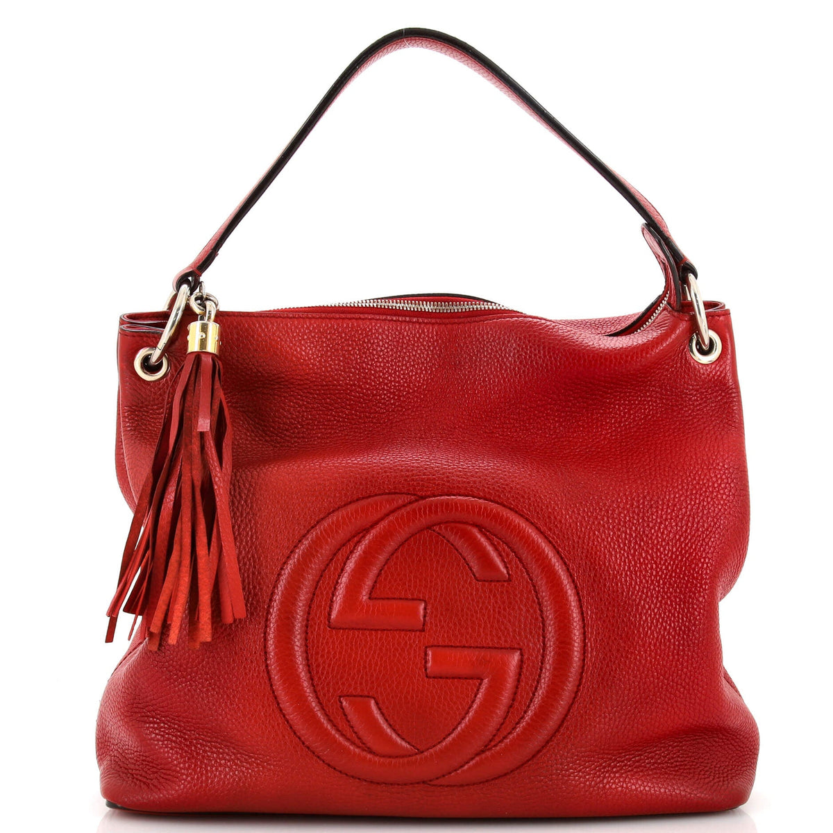 Gucci GUCCI Soho Convertible Hobo Leather Large