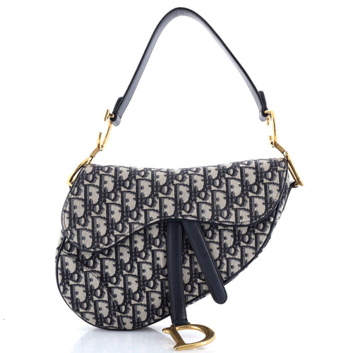 Saddle Handbag Oblique Canvas Medium