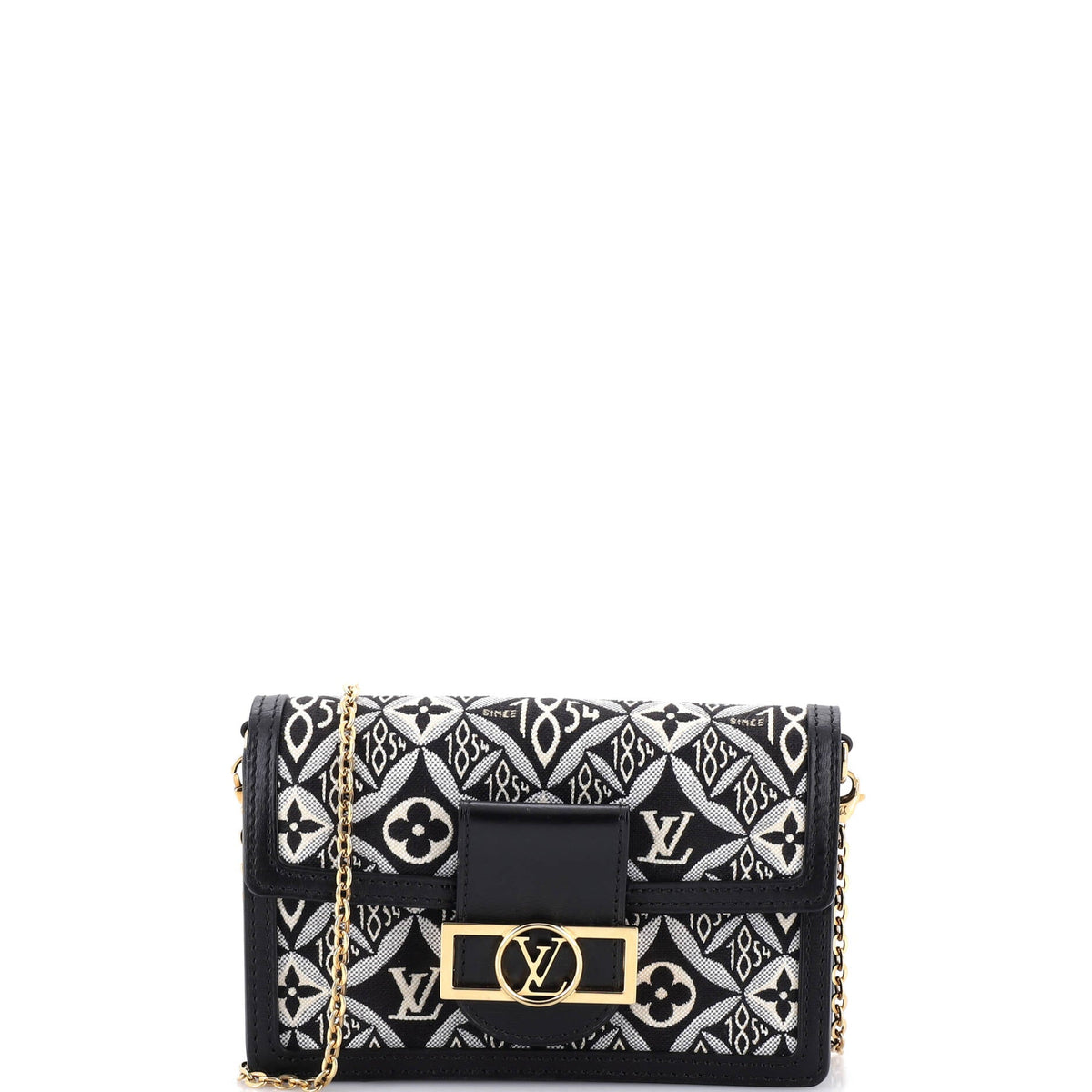 Louis Vuitton Dauphine Shoulder Bag Limited Edition Since 1854 Monogram Jacquard Mini