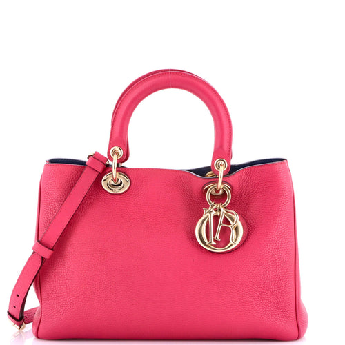 Diorissimo Tote Pebbled Leather Medium