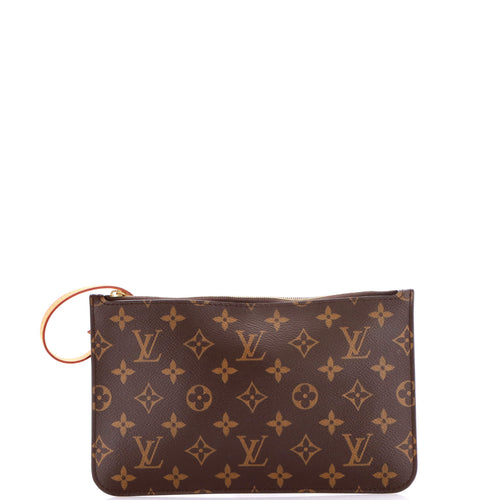 Neverfull Pochette Monogram Canvas Large