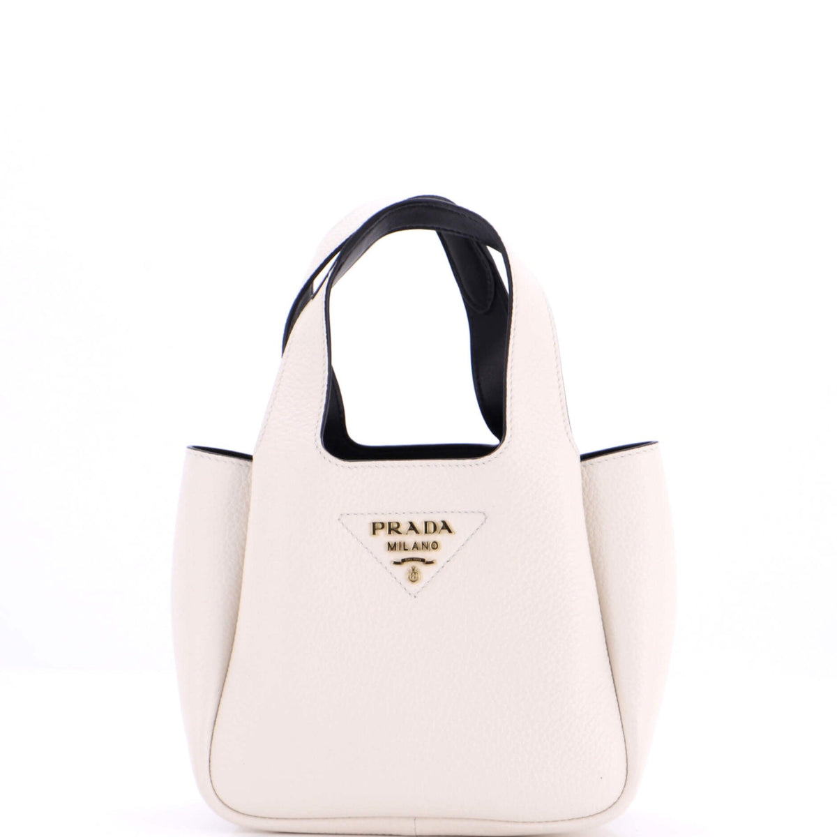 Prada PRADA Flou Dynamique Open Tote Vitello Daino Mini