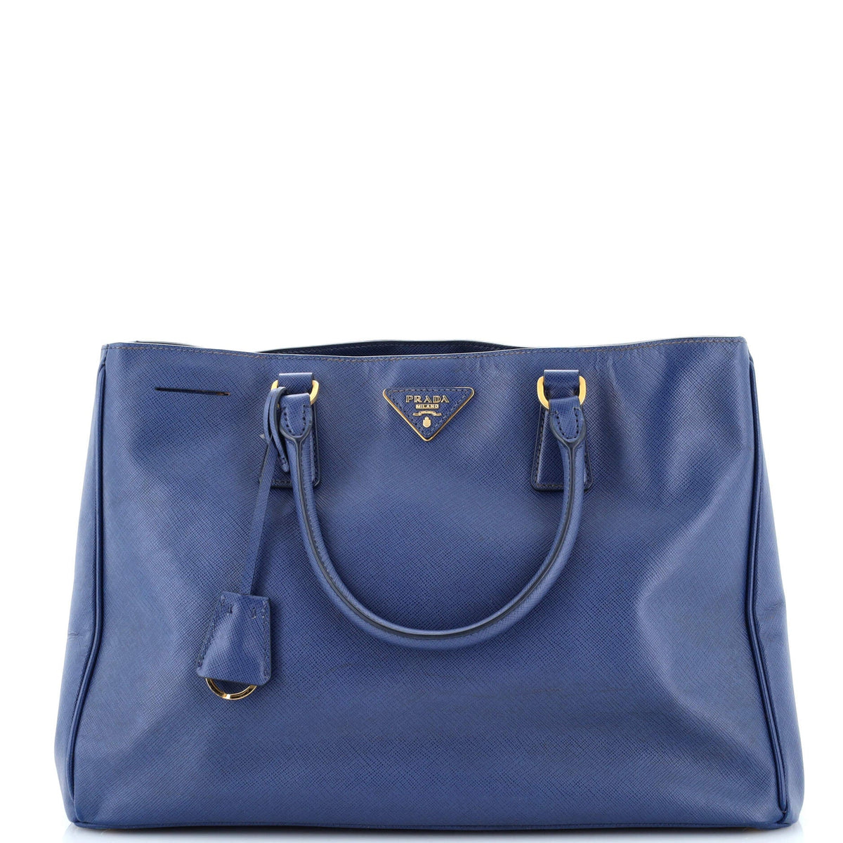 Prada PRADA Double Zip Lux Tote Saffiano Leather Large