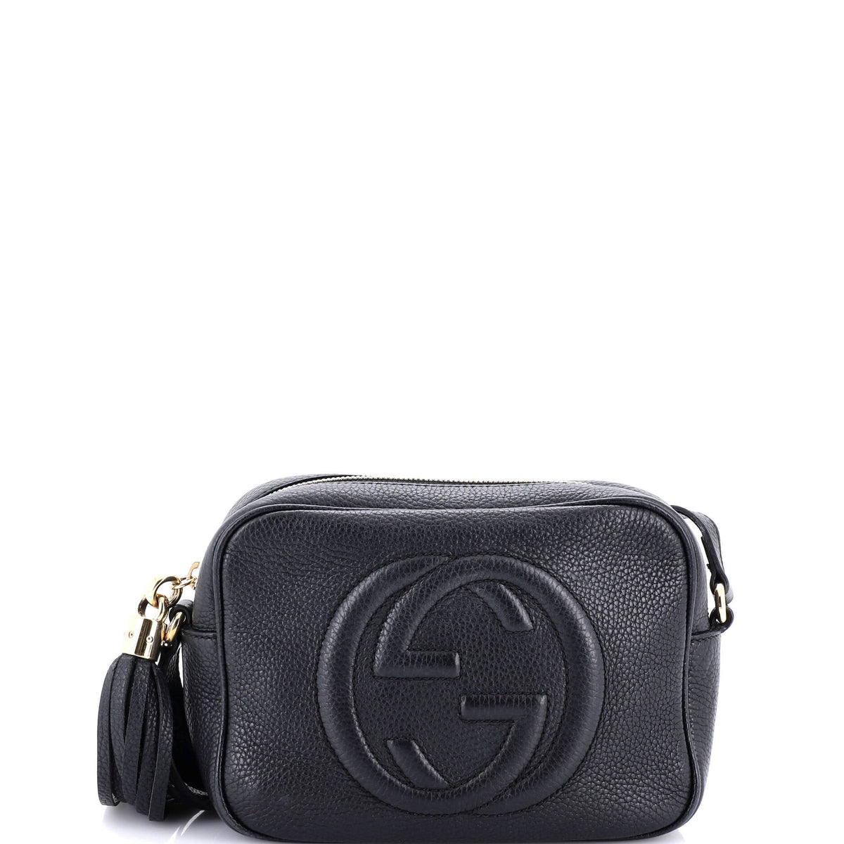 Gucci GUCCI Soho Disco Crossbody Bag Leather Small