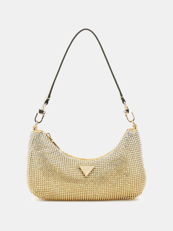 Guess Zalina Rhinestone Mini Shoulder Bag