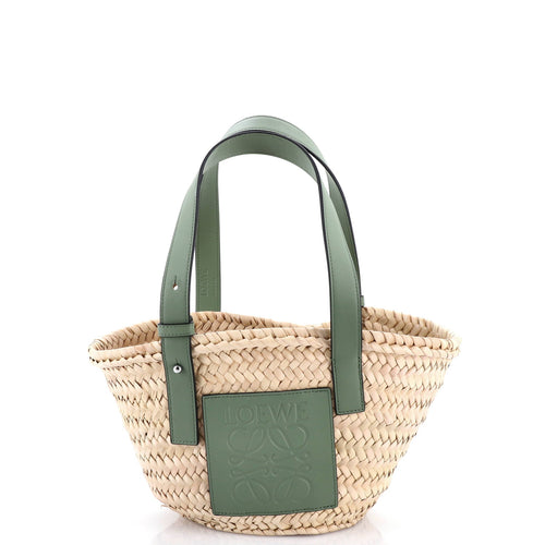 LOEWE Basket Tote Raffia Small