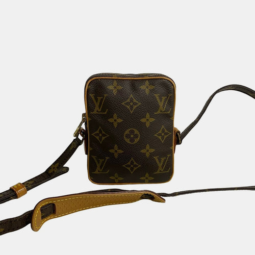 Brown Canvas Mini Danube Bag
