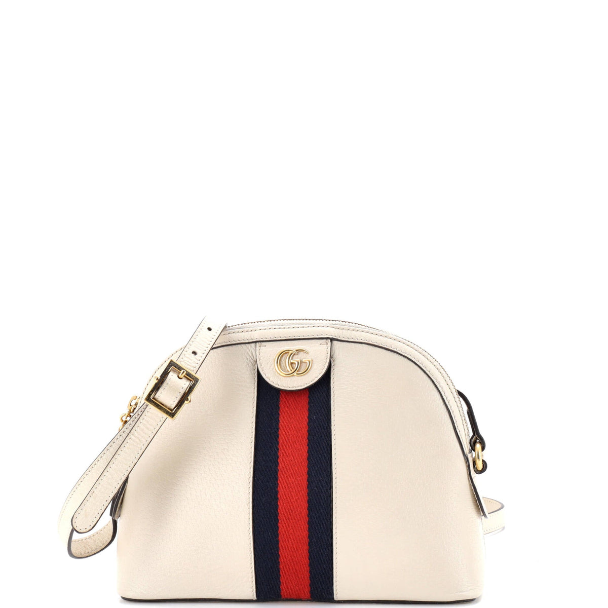 Gucci GUCCI Ophidia Dome Shoulder Bag Leather Small