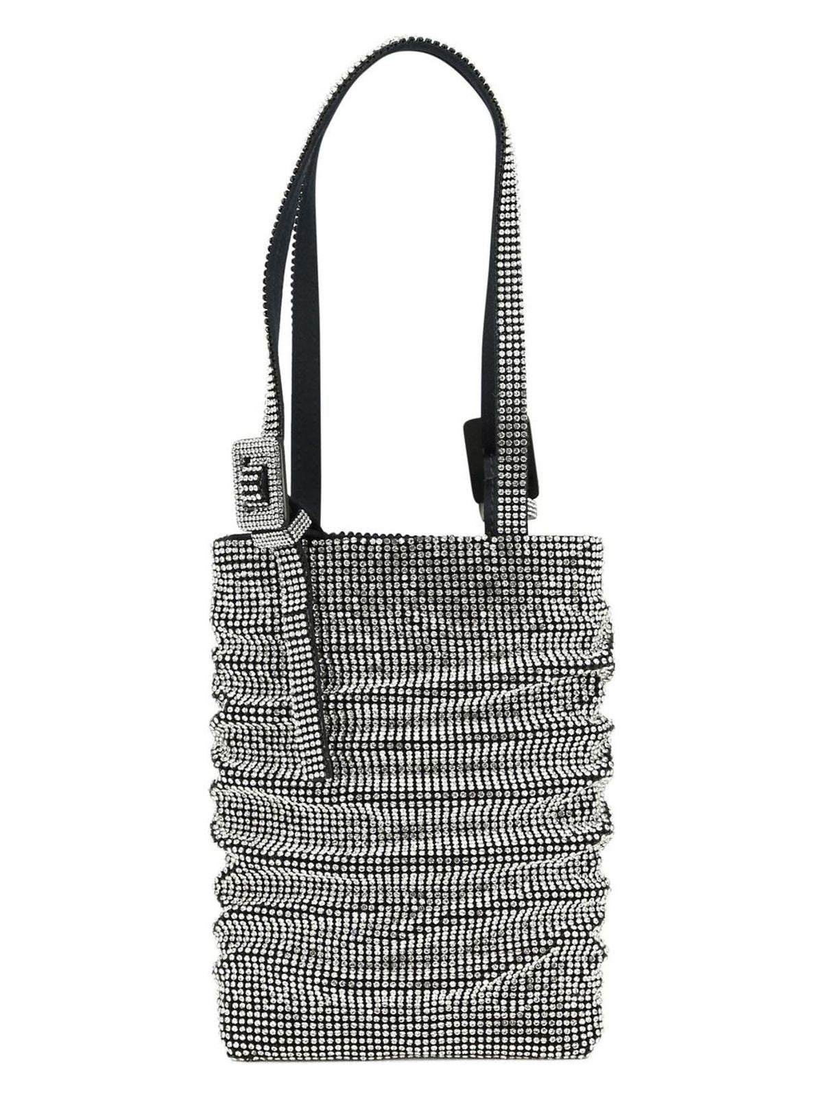 Benedetta Bruzziches Women's Lollo La Petite Handbag in Silver | FW23062LOLLO Color LA Color PETITE003