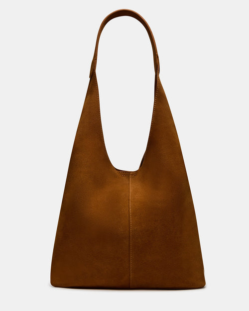 Women's Autumn Bag - Tobacco - Suede