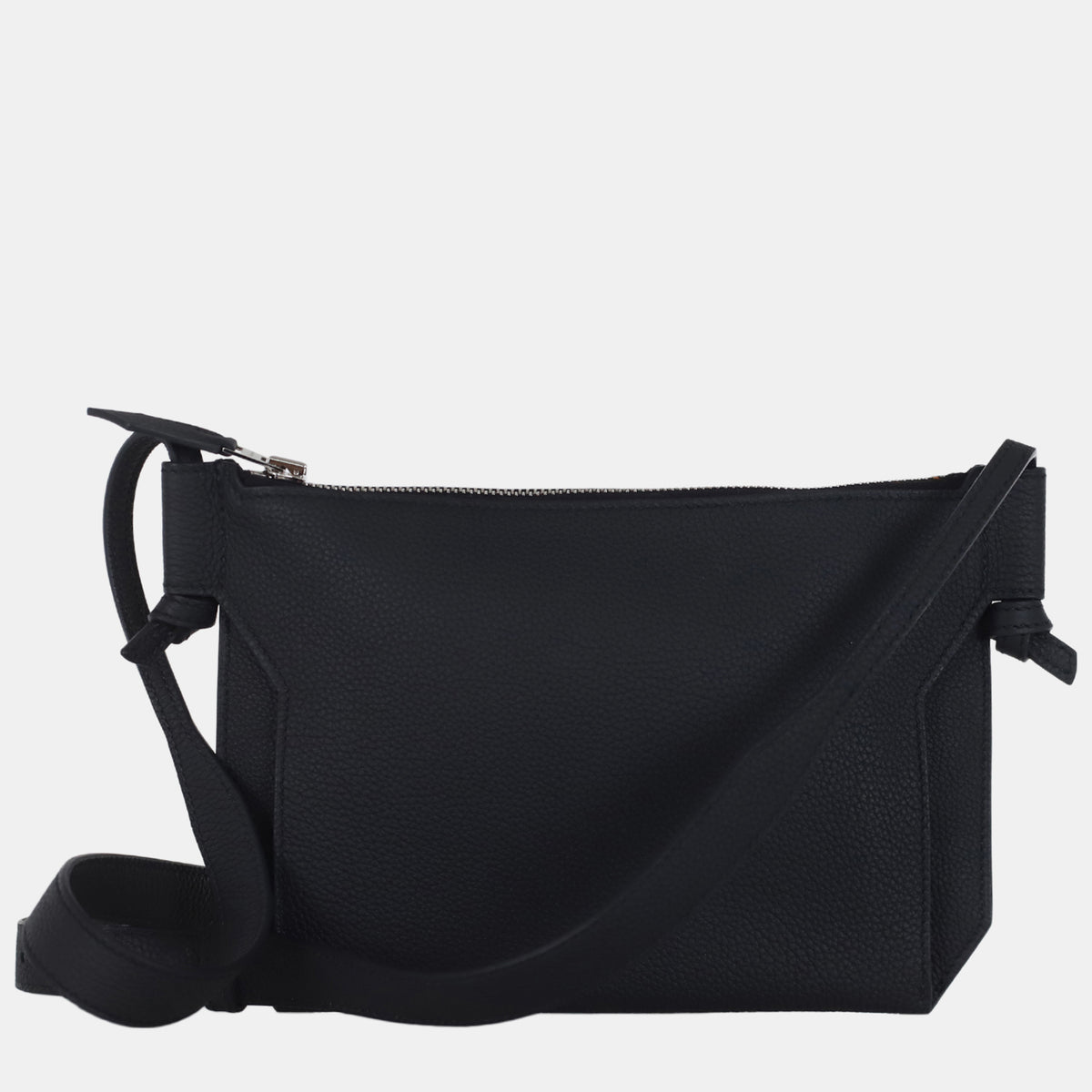 Hermès Noir Togo Leather Ultrapla 24 Crossbody Bag