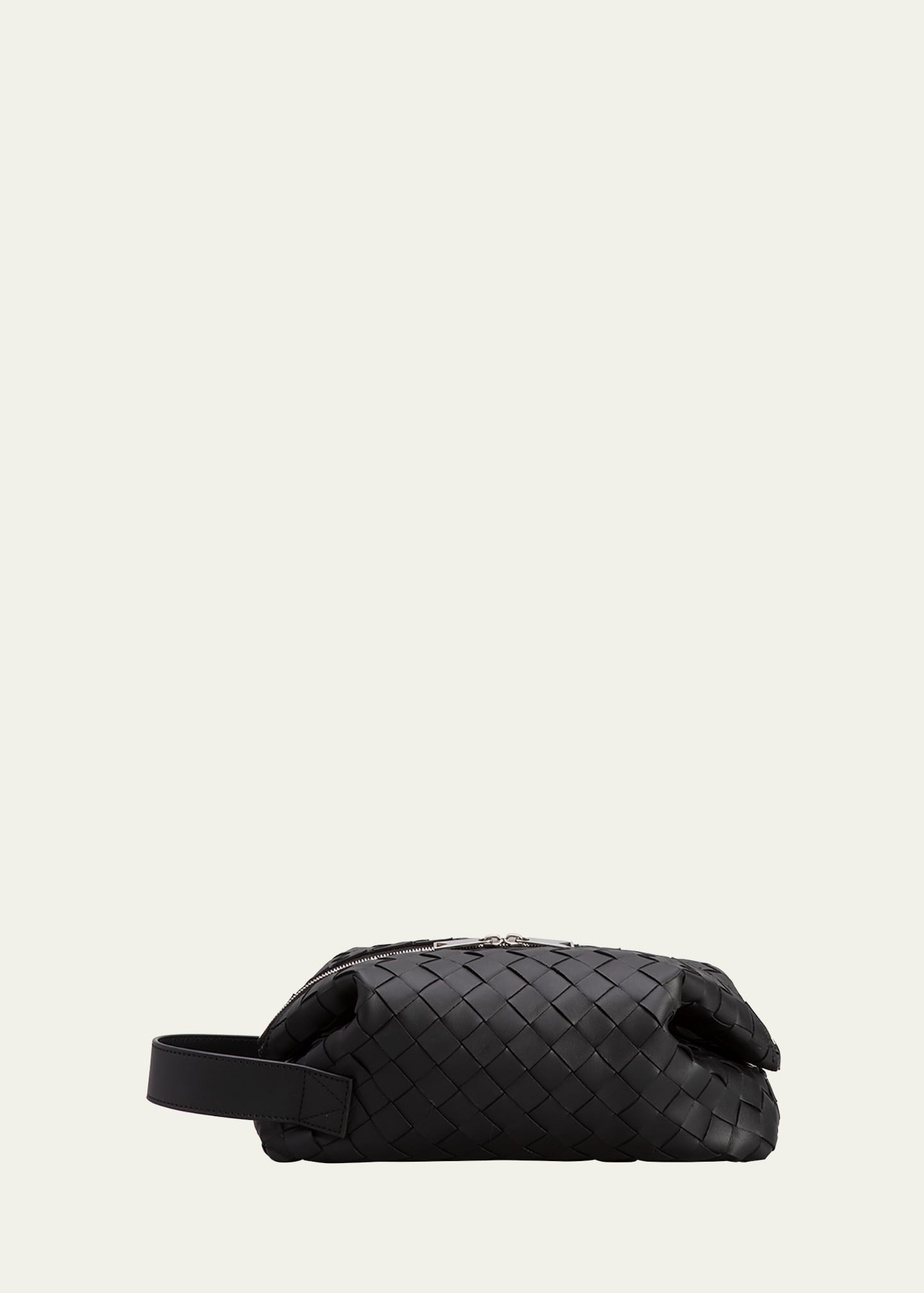 Bottega Veneta Trousse de toilette en cuir intrecciato pour homme