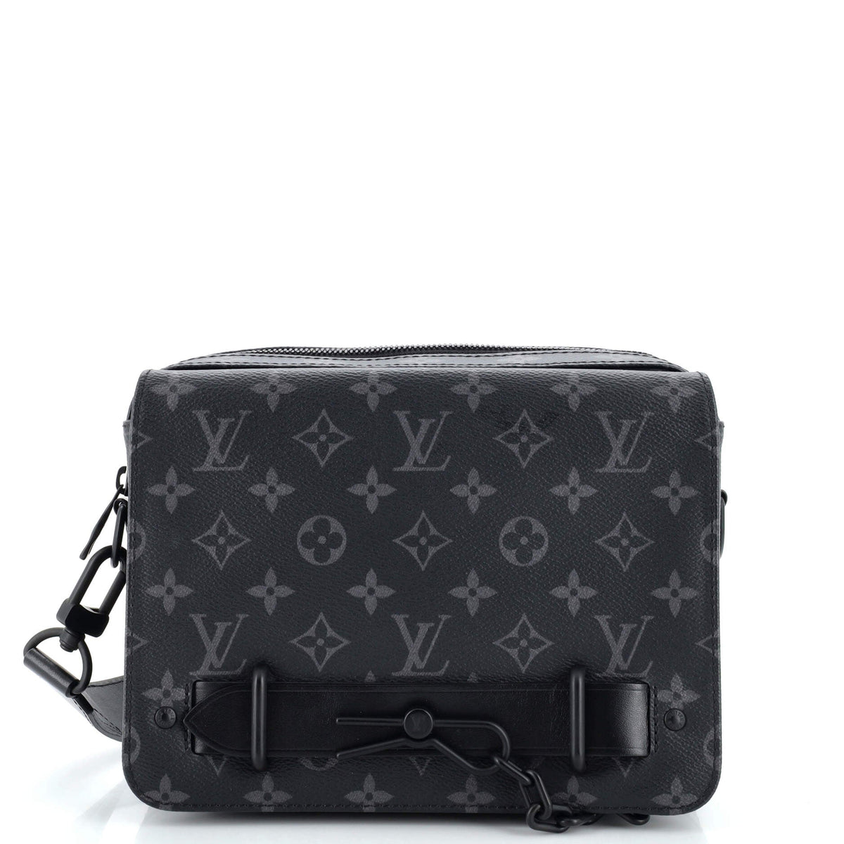 Louis Vuitton Steamer Messenger Bag Monogram Eclipse Canvas