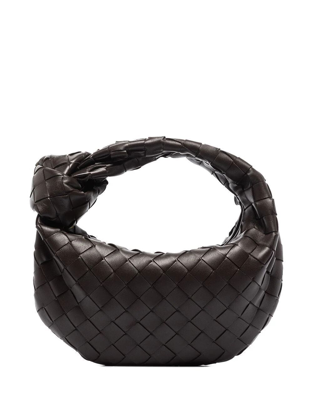 Bottega Veneta Women's The Mini Jodie Tote Bag in Brown | Size UNICA | 651876VCPP5