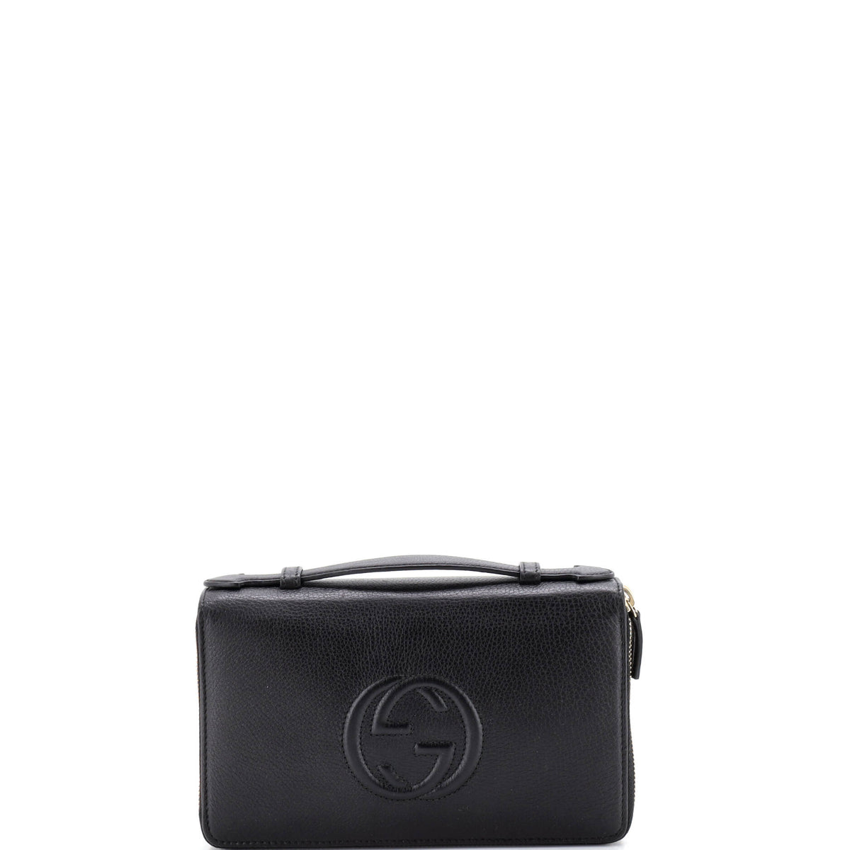 Gucci GUCCI Soho Travel Organizer Wallet Leather