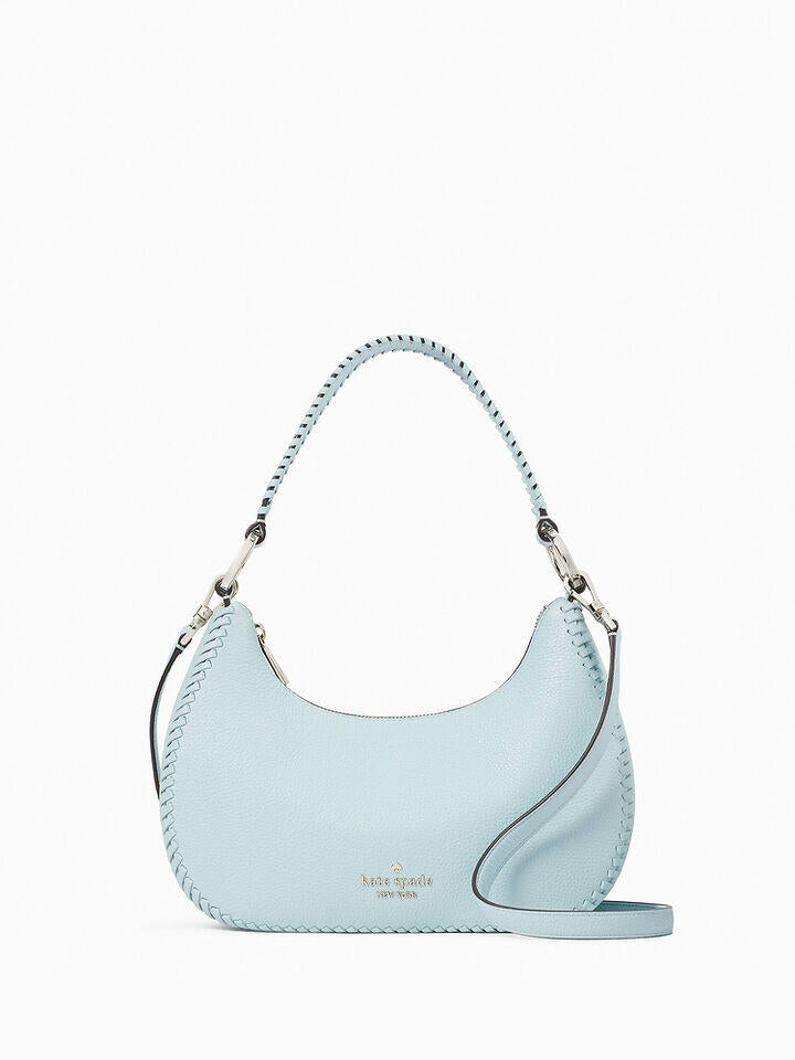 Kate Spade Au Leila Pebbled Leather Whipstitch Shoulder Bag