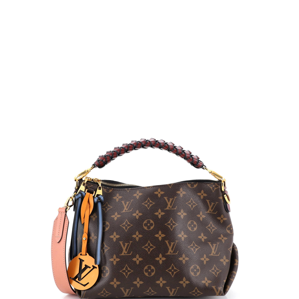 Louis Vuitton Braided Handle Beaubourg Hobo Monogram Canvas Mini