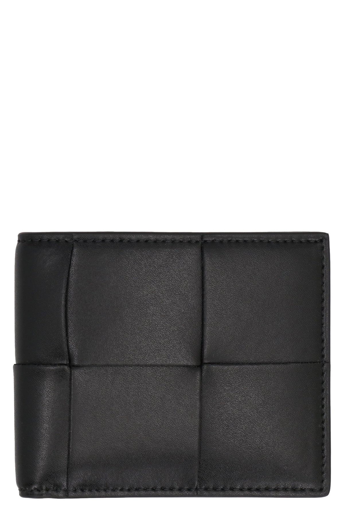 Bottega Veneta Men's Cassette Bi-Fold Wallet in Black | 743004VBWD2