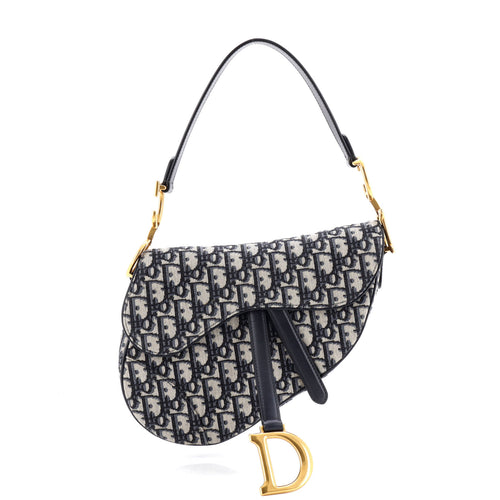 Saddle Handbag Oblique Canvas Medium