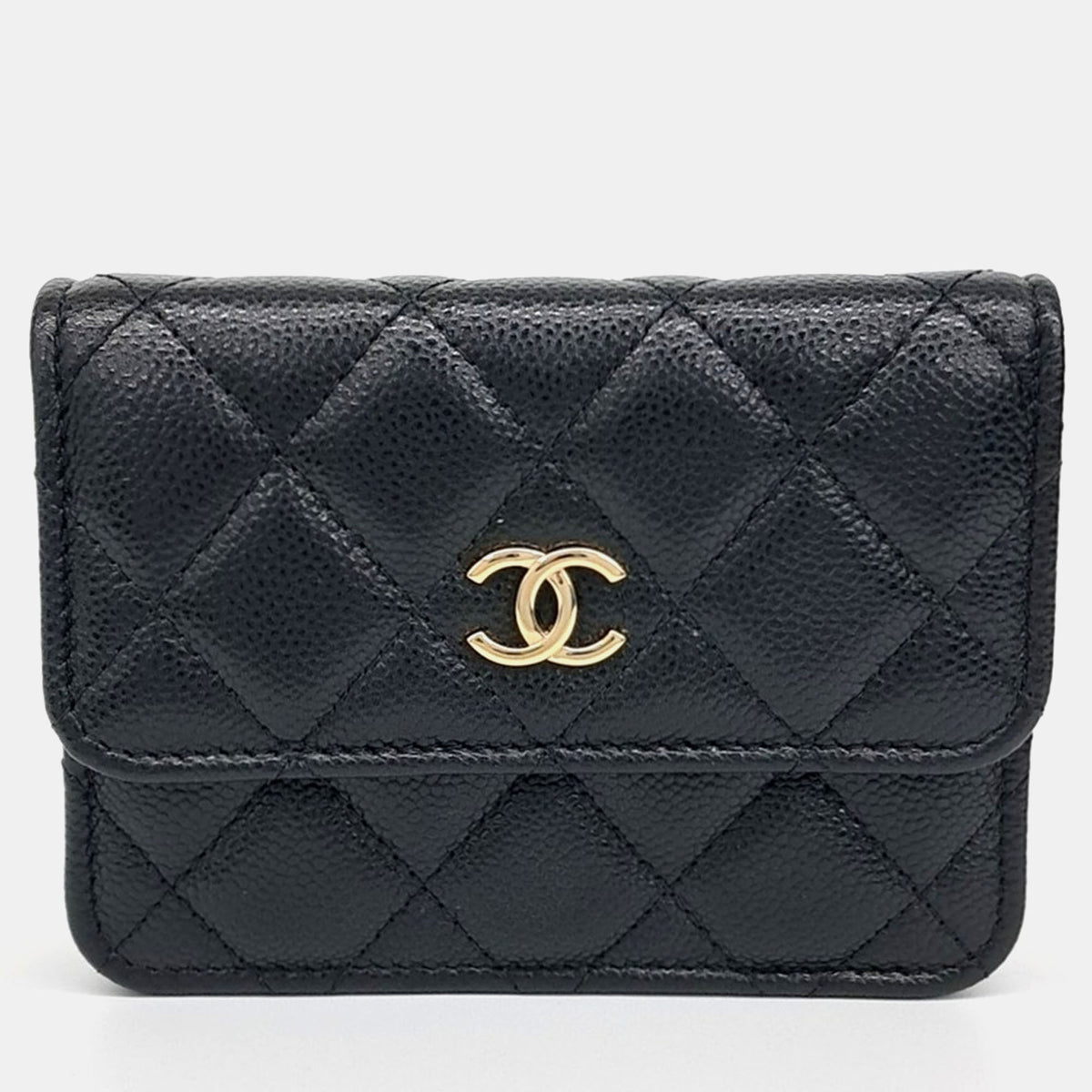 Chanel Caviar Mini Chain Crossbody Bag