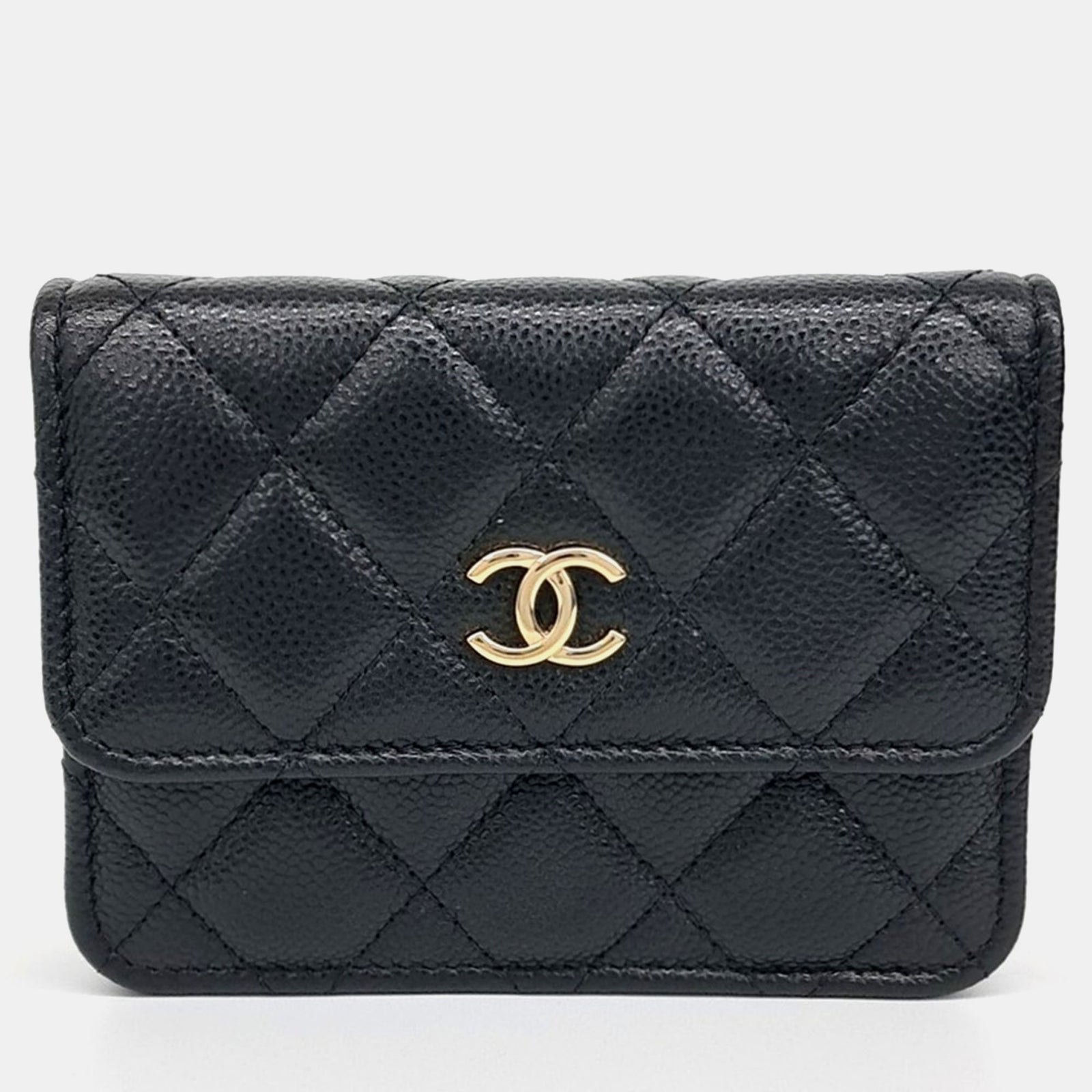 Chanel Mini sac bandoulière à chaîne Caviar