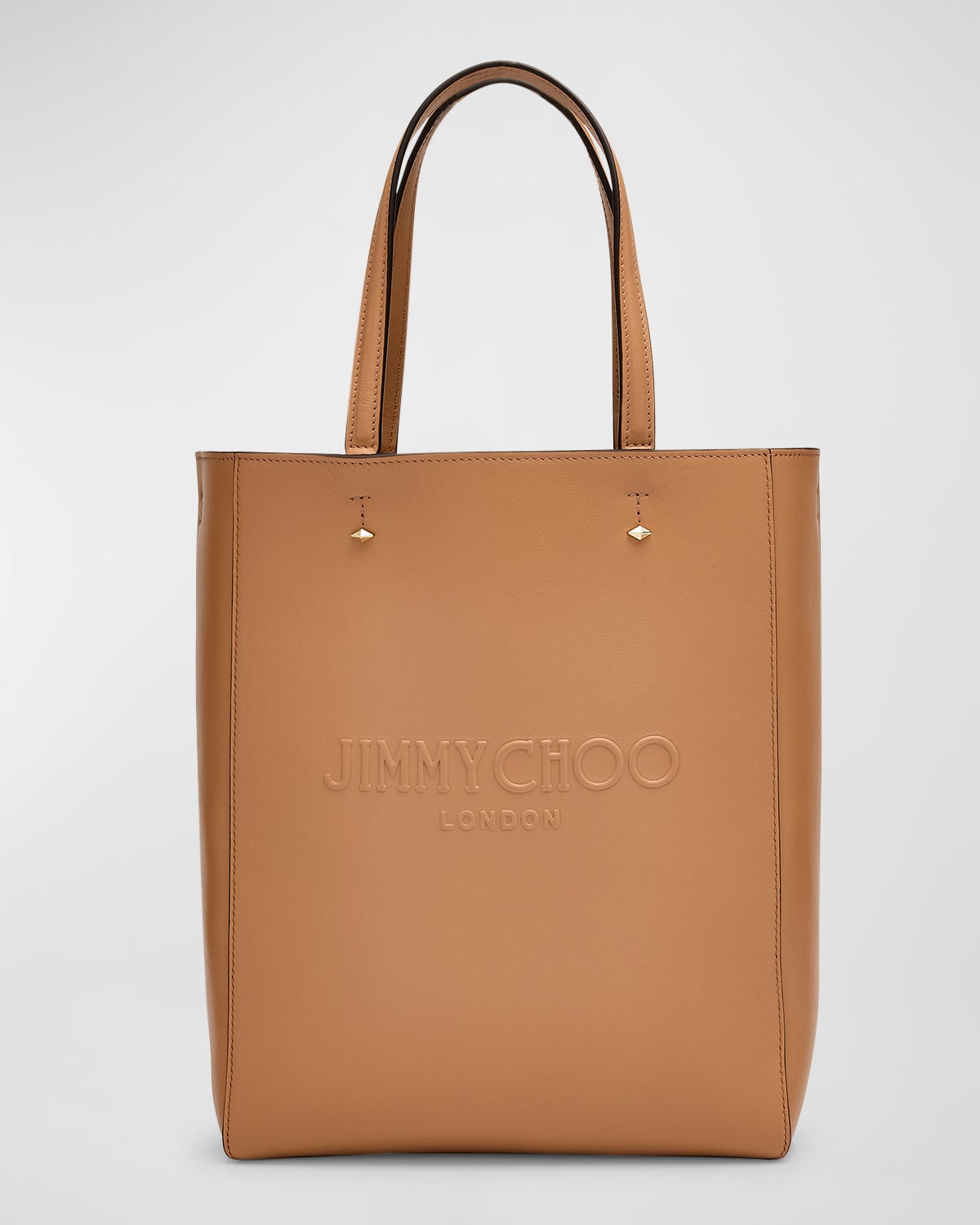 Jimmy Choo Lenny North-South Leather Tote Bag