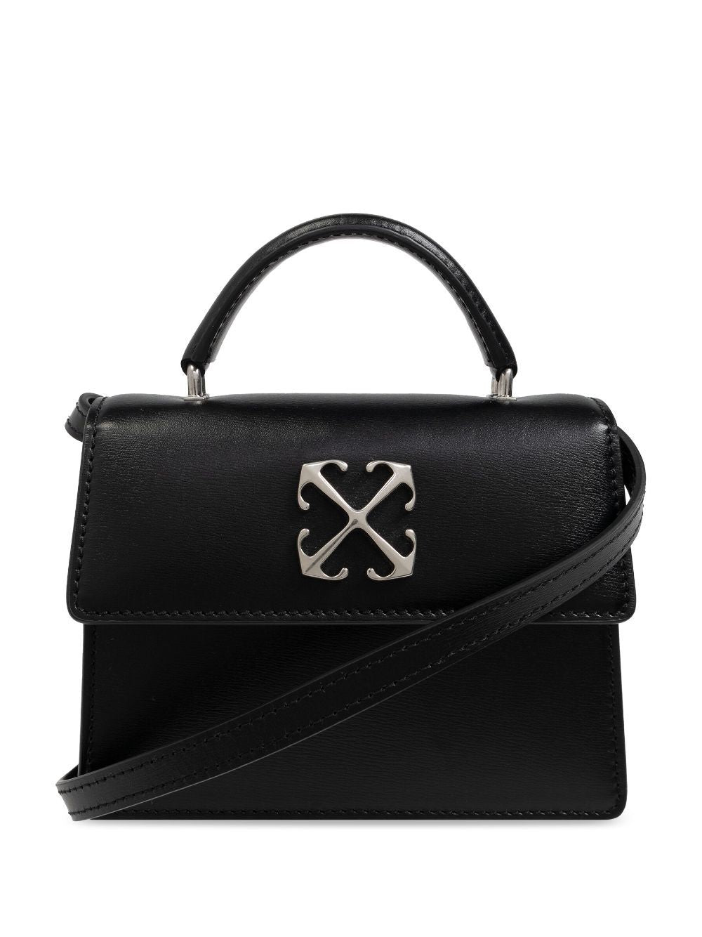 Off-White Women's Jitney Baby in Blacksil | OWNP063C99LEA001