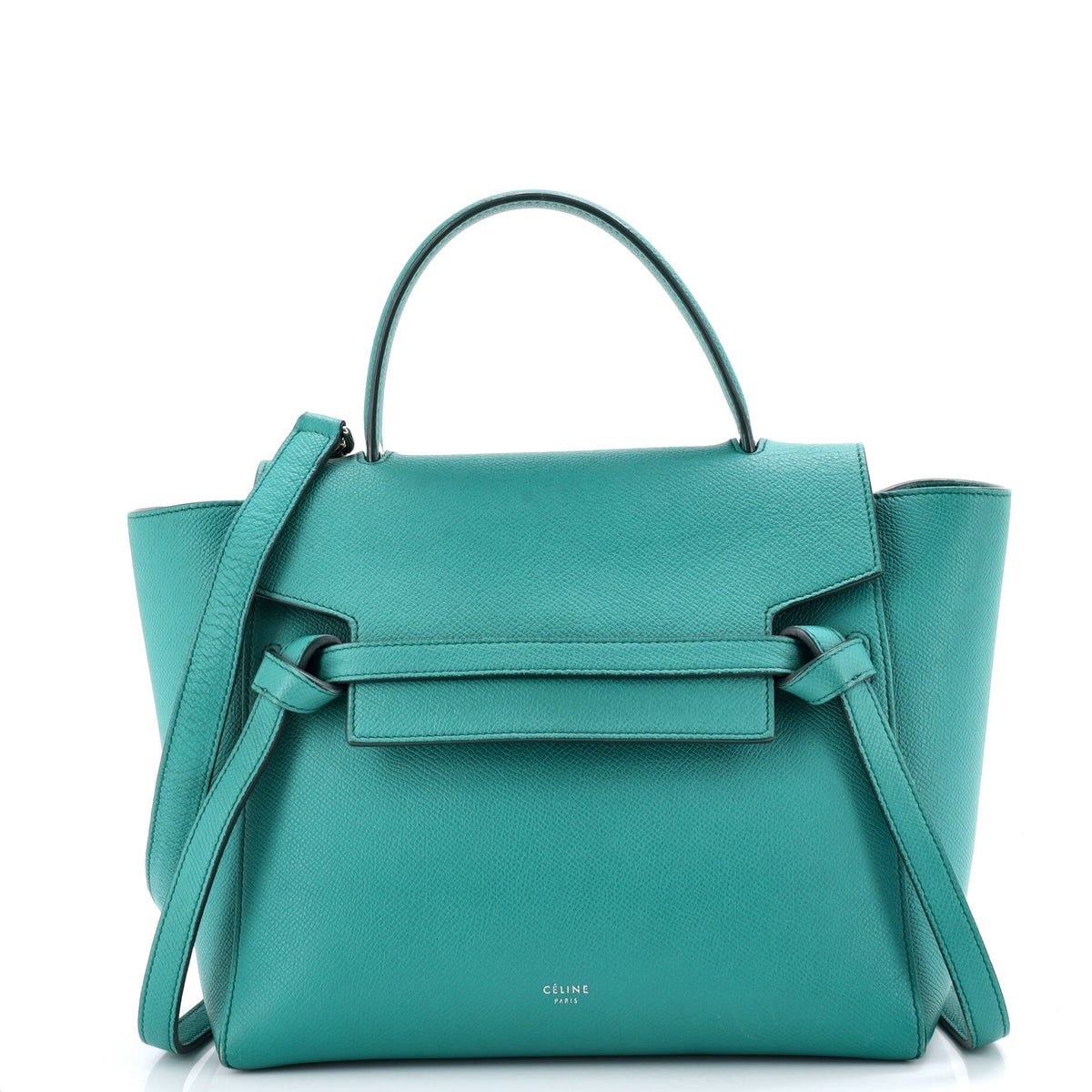 Celine CELINE Belt Bag Textured Leather Nano