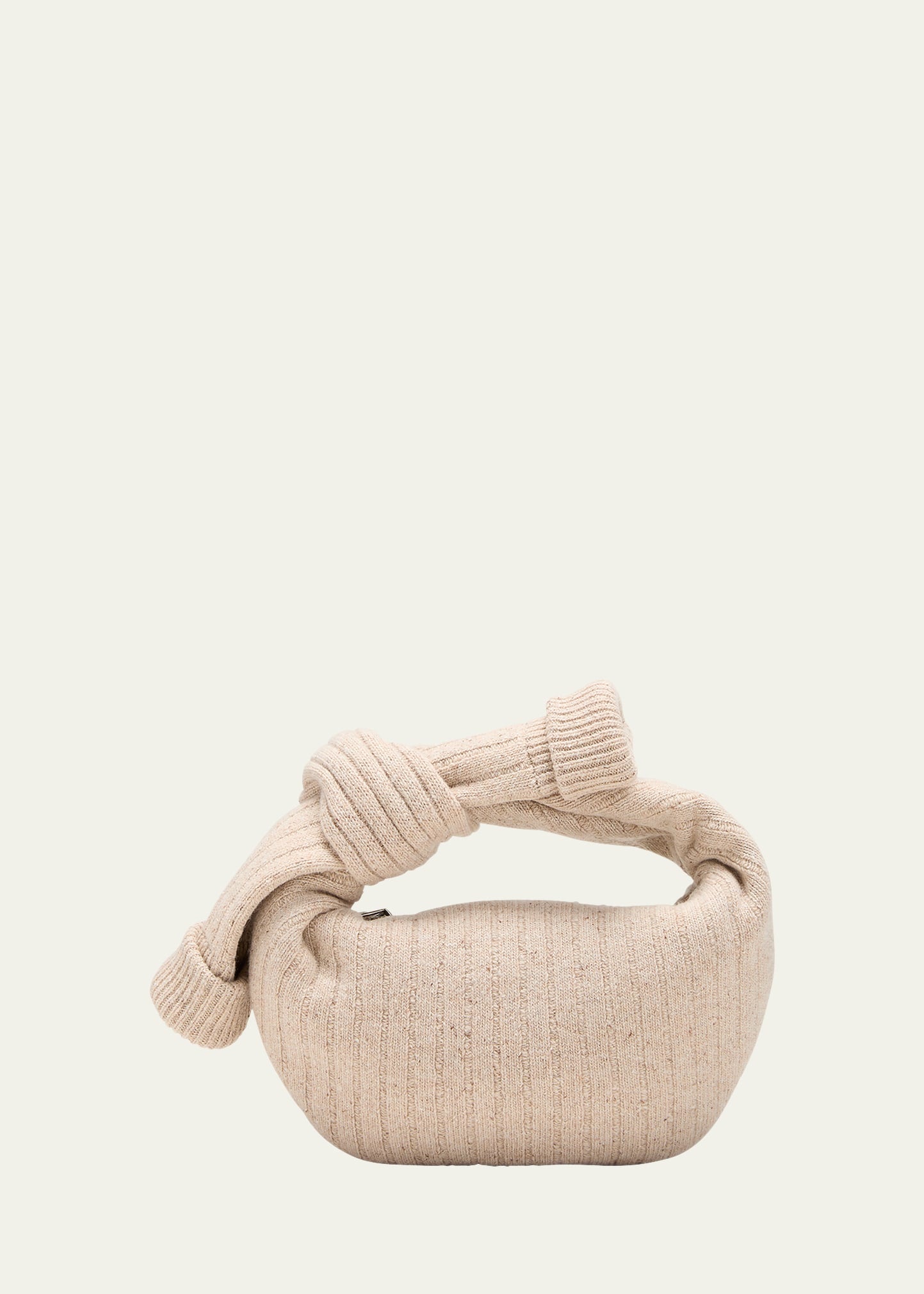 Bottega Veneta Jodie Mini Sock Knit Top-Handle Bag