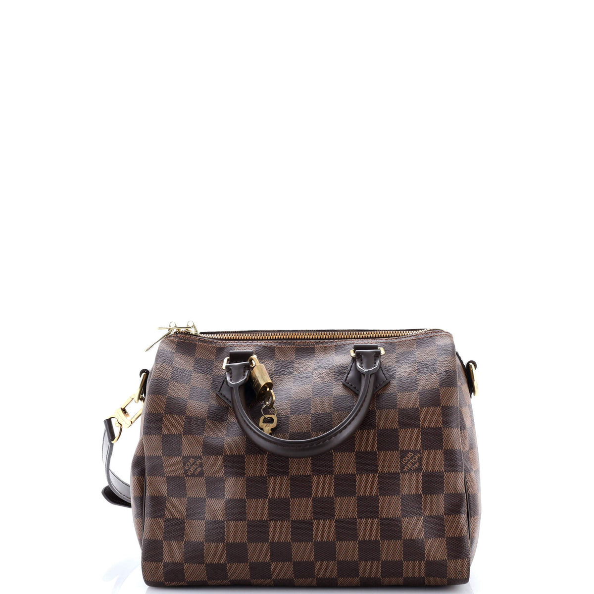 Louis Vuitton Speedy Bandouliere Bag Damier 25