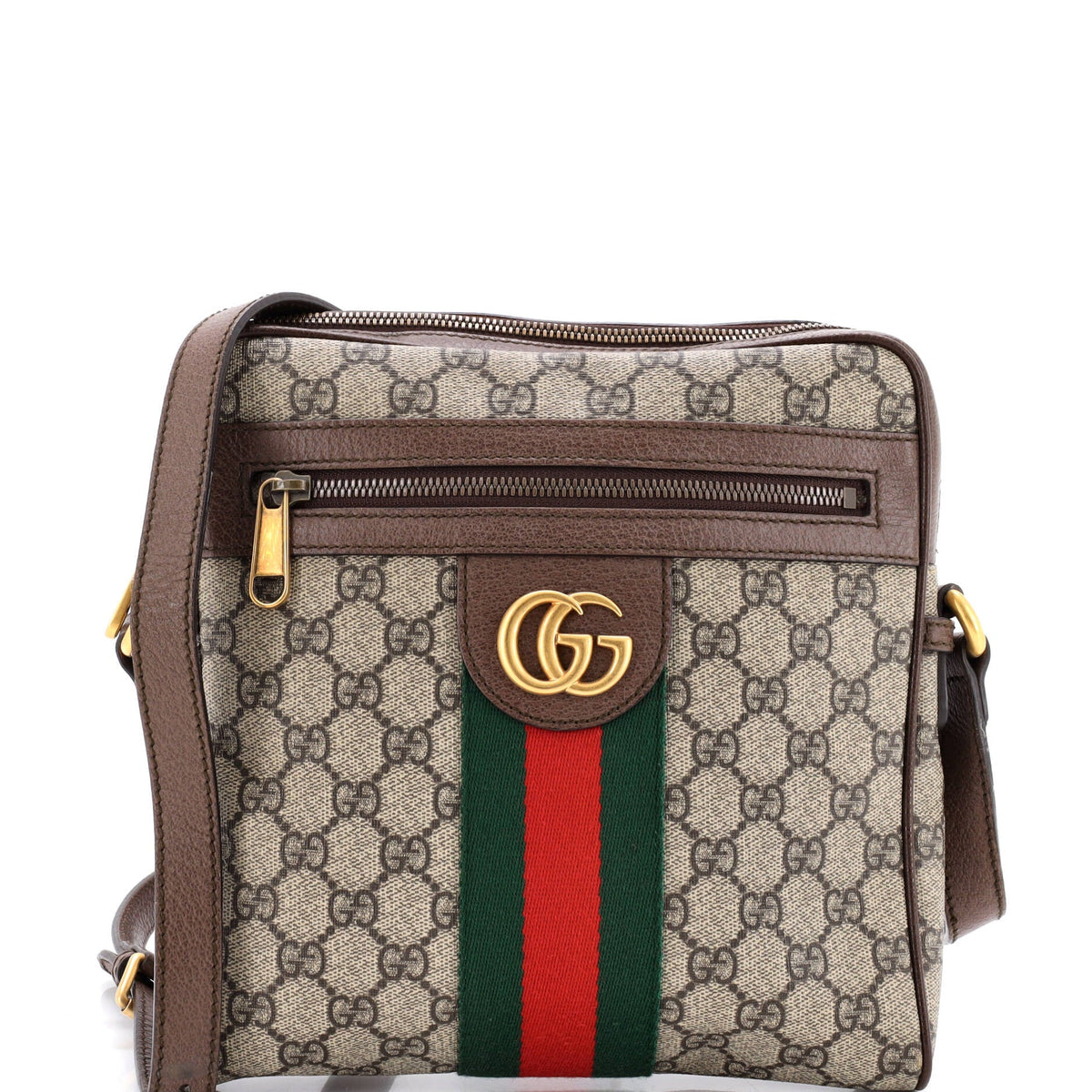 Gucci GUCCI Ophidia Messenger Bag GG Coated Canvas Small