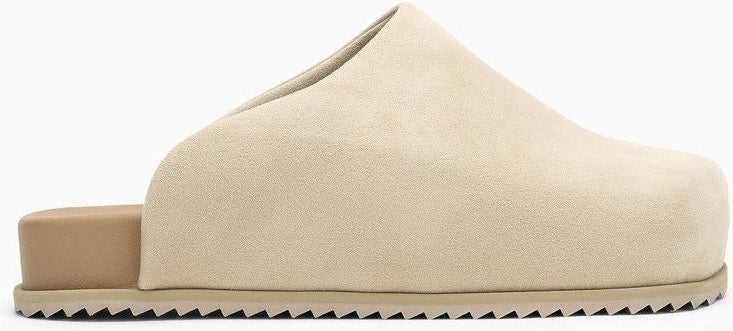 Yume Yume Men's Mules Truck In Leatherette in Beige | Size 40 | Trouser0041MSUE