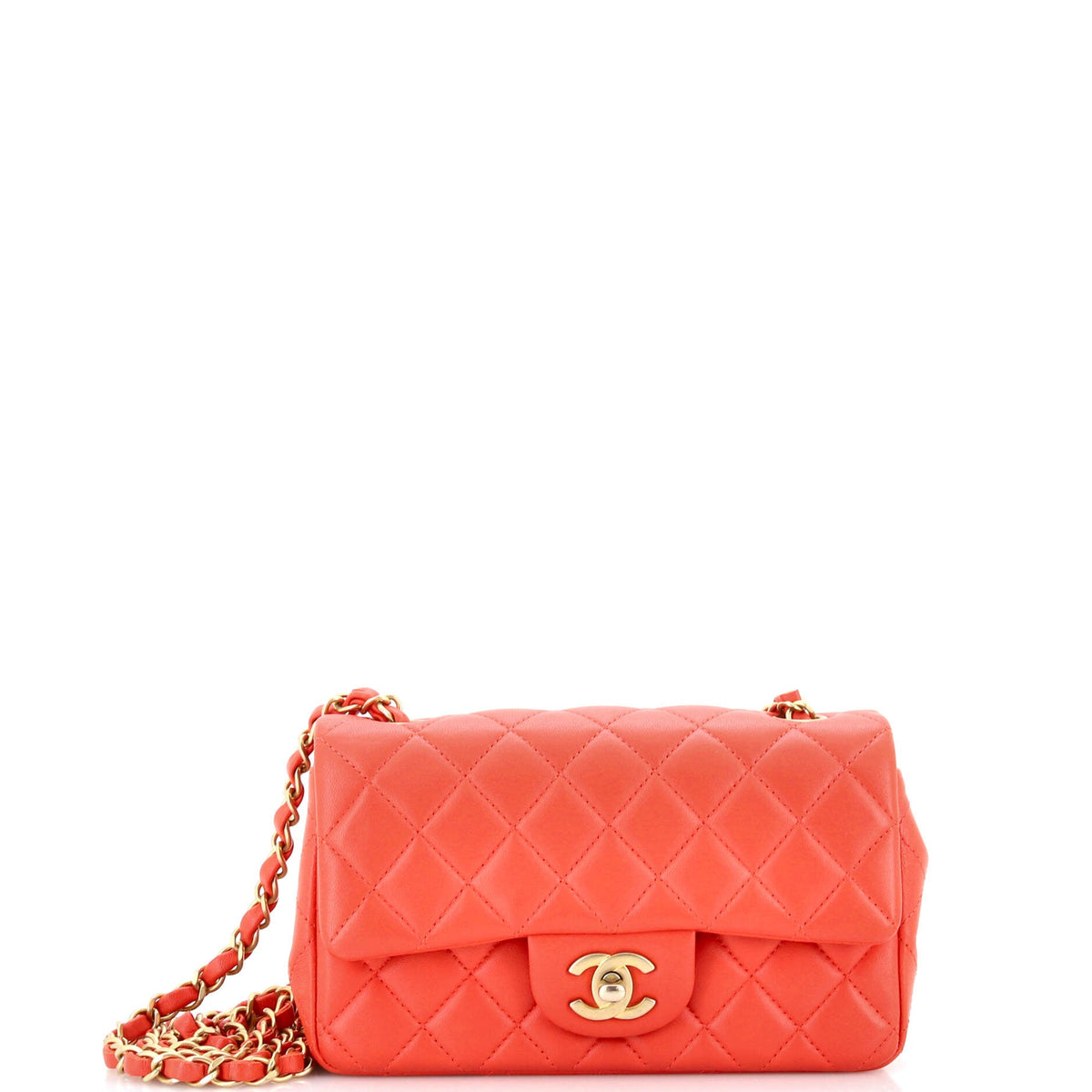 Chanel CHANEL Classic Single Flap Bag Quilted Lambskin Mini