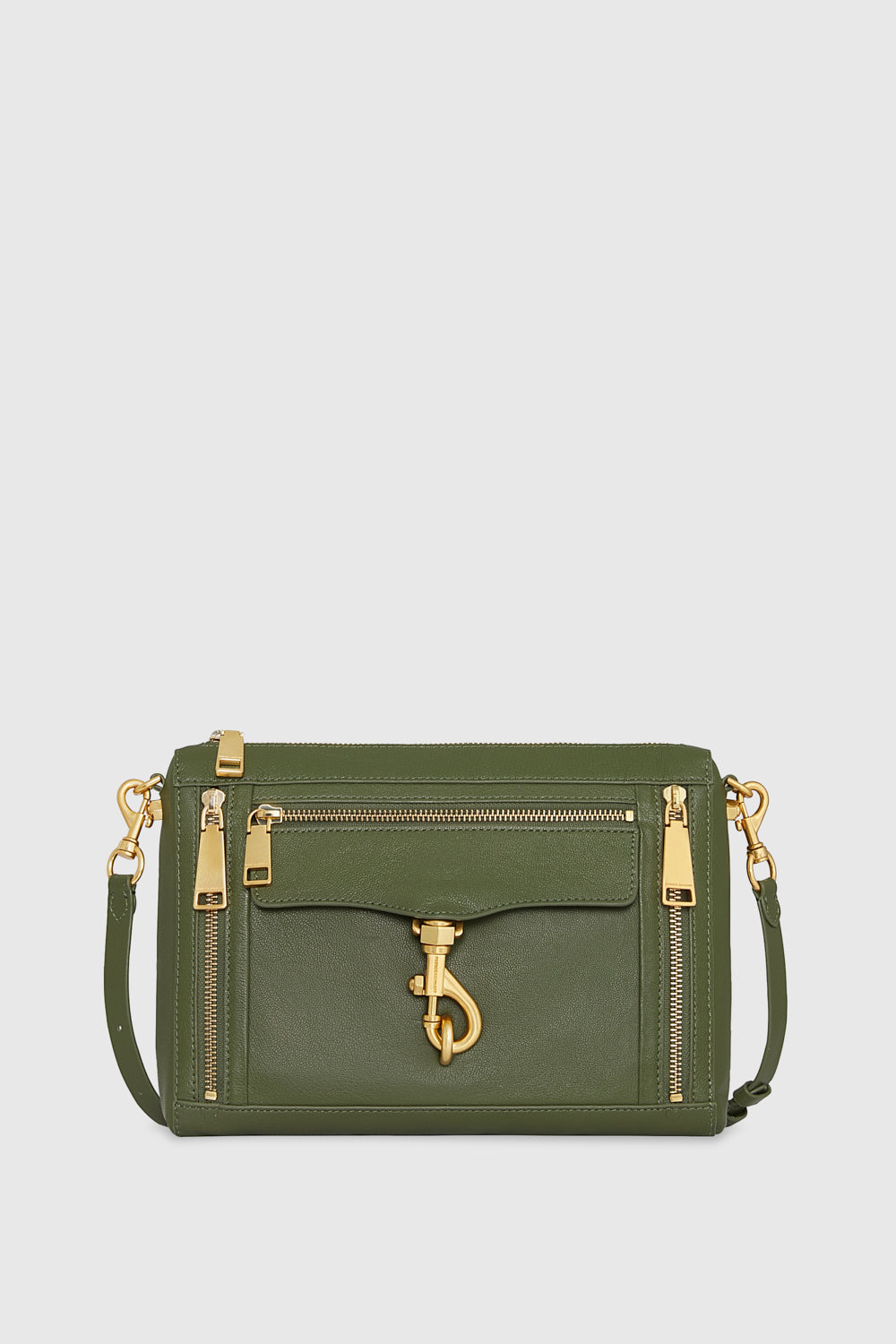 Rebecca Minkoff Sac MAC avec fermeture éclair en sauge