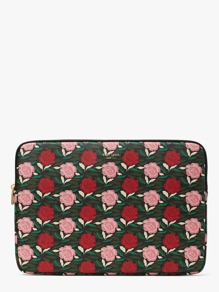 Kate Spade Au Morgan Rose Garden Universal Laptop Sleeve