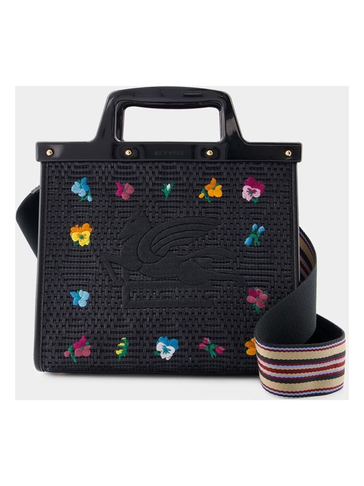 Etro Women's Love Medium Tote Bag in Black | WP1D0002AR216N0000