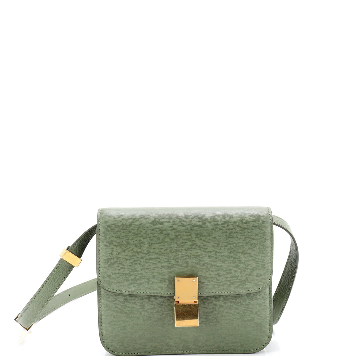 Celine CELINE Classic Box Bag Grainy Leather Teen