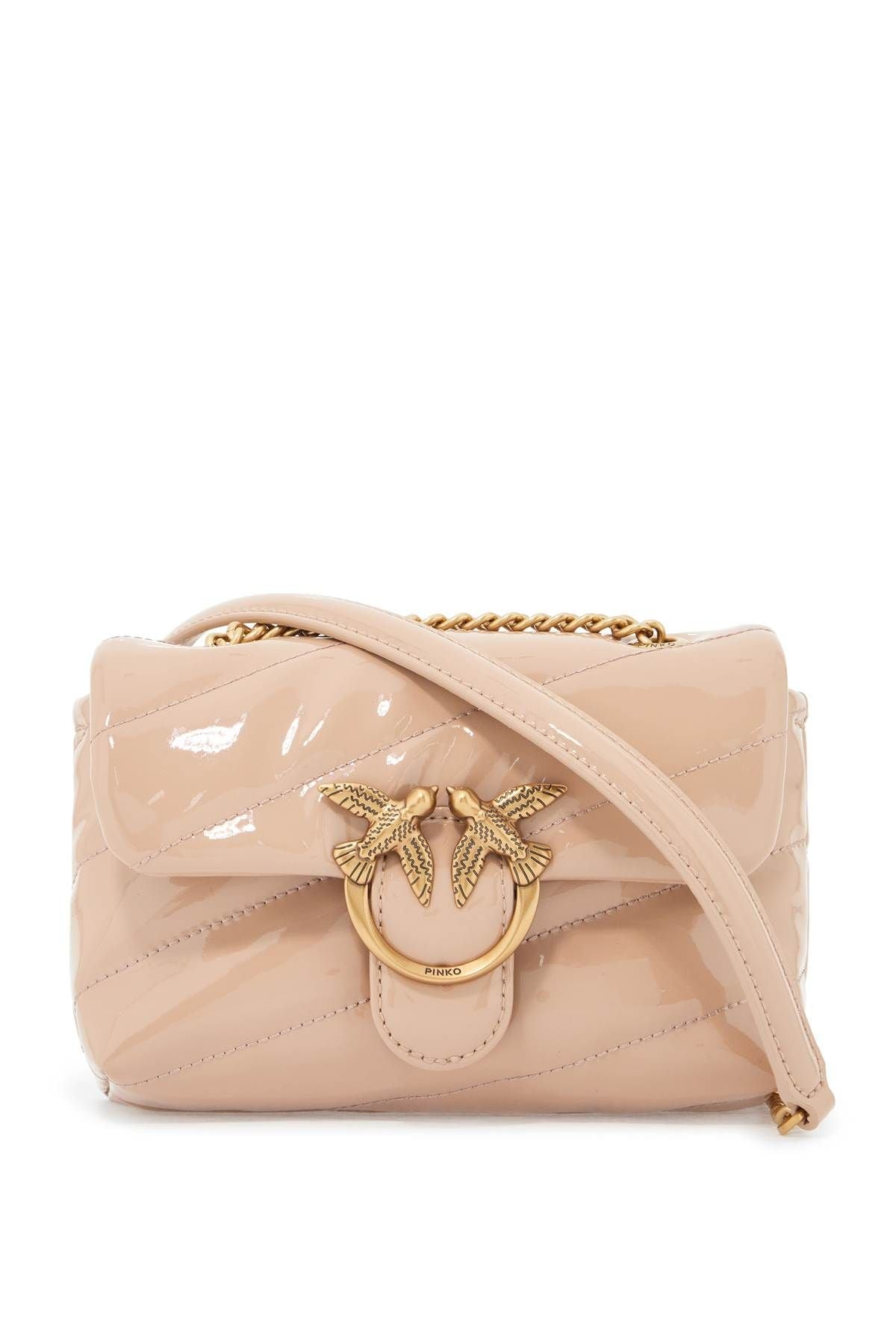 Pinko Love Baby – Puff-Tasche aus Öko-Baumwolle