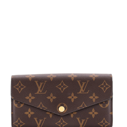 Sarah Wallet NM Monogram Canvas