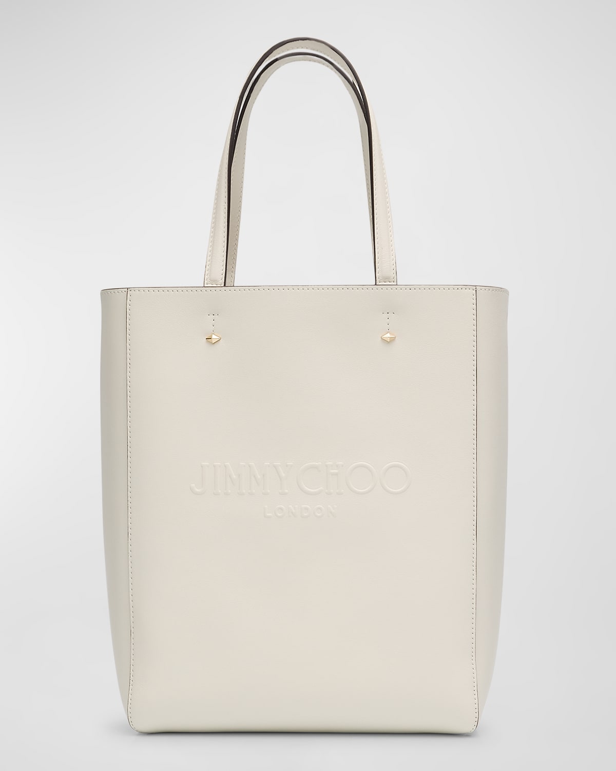 Jimmy Choo Lenny North-South Leather Tote Bag