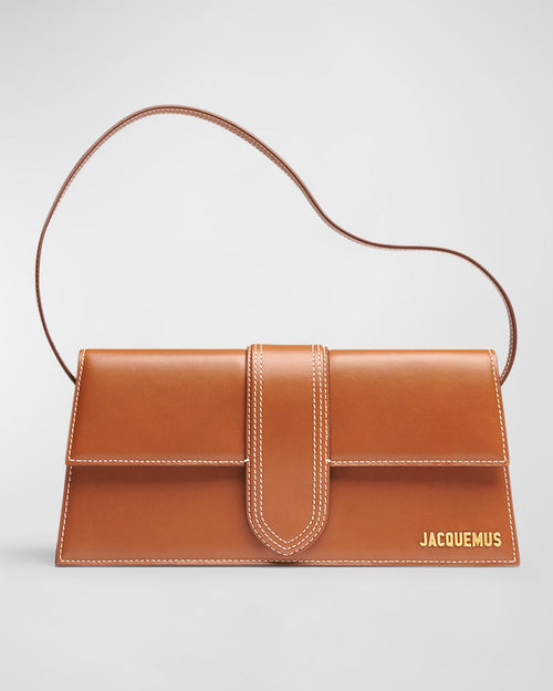 Le Bambino Long Leather Shoulder Bag