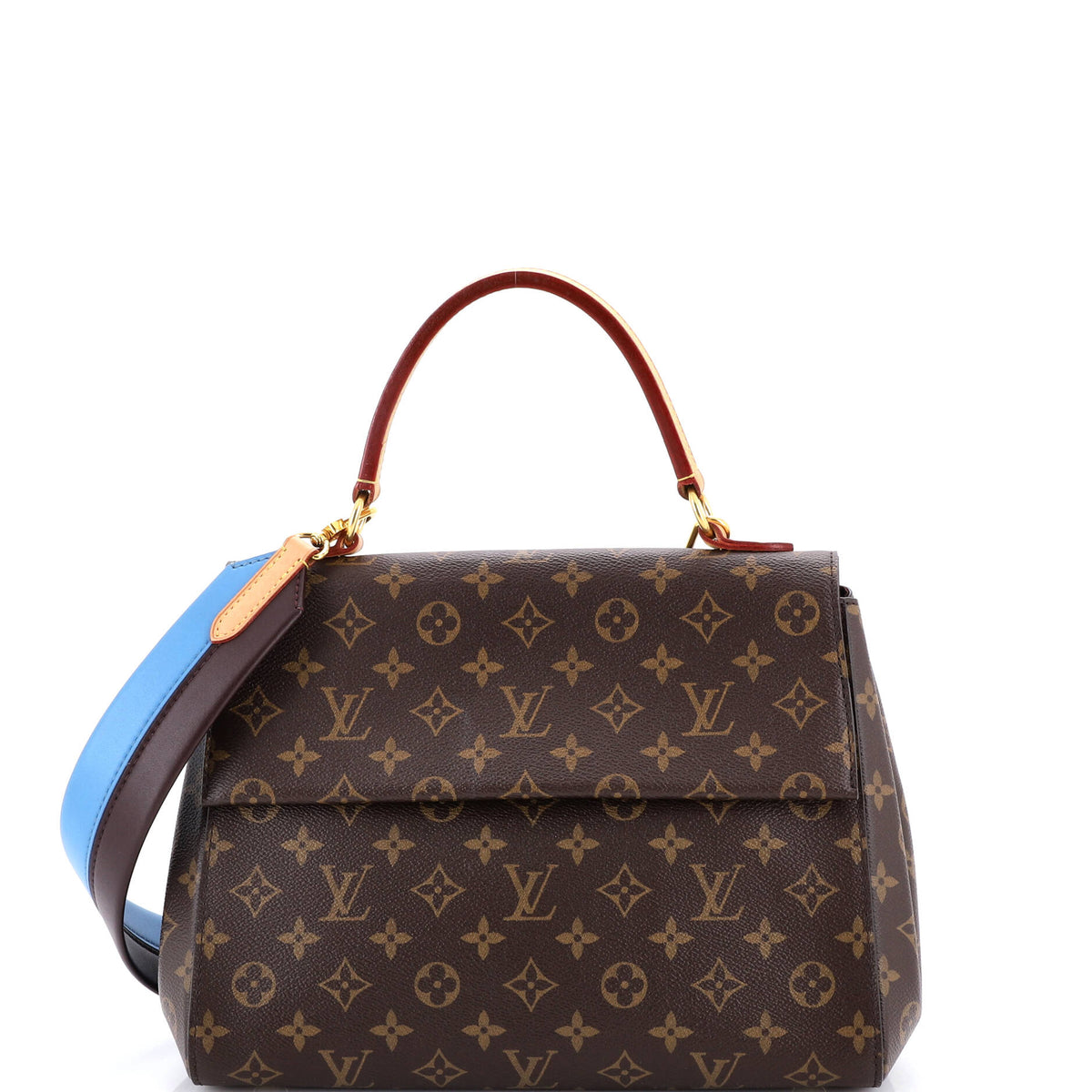 Louis Vuitton Cluny Top Handle Bag Monogram Canvas MM