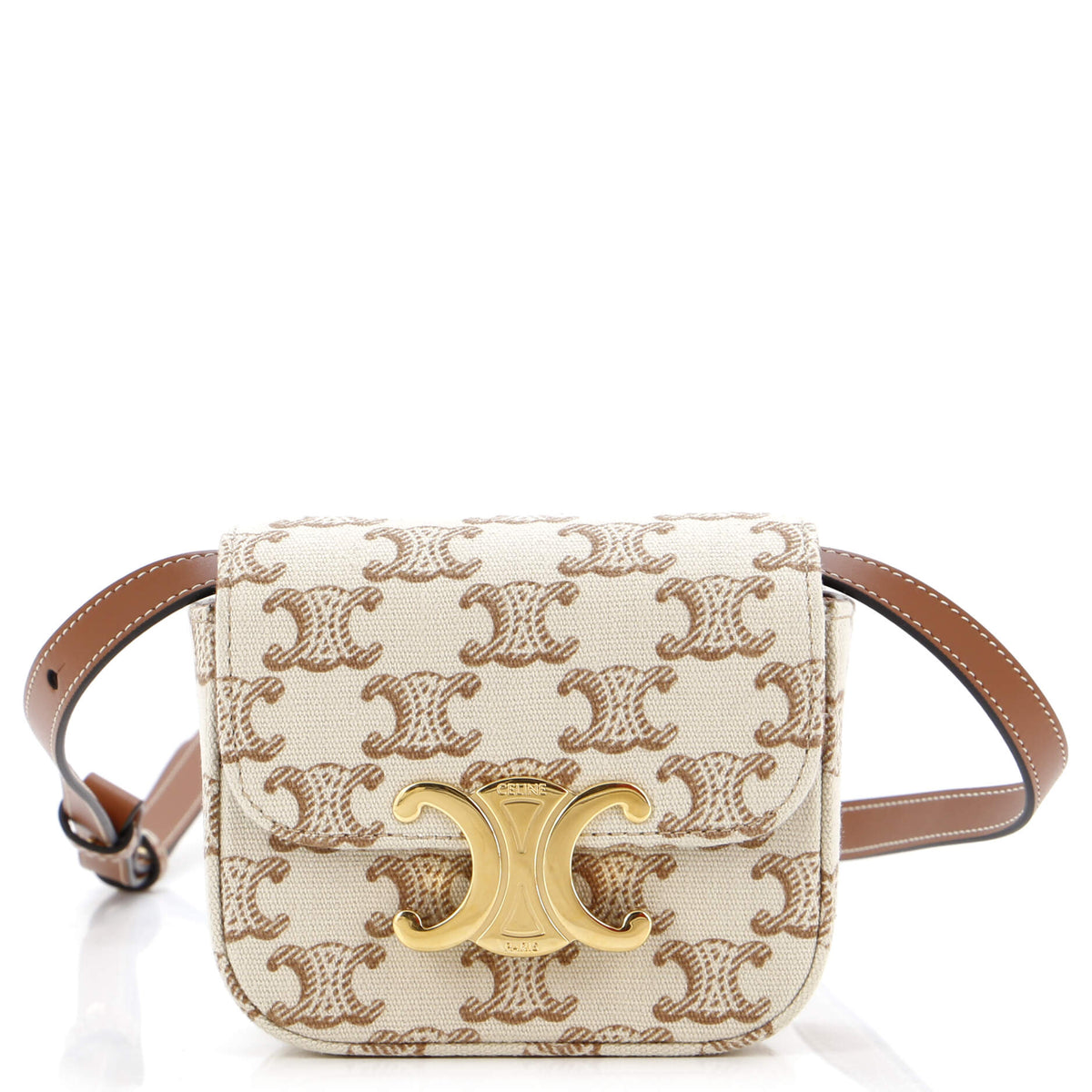 Celine CELINE Triomphe Shoulder Bag Triomphe Canvas Mini